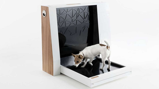 Este baño automatizado para perros recoge la caca de tu mascota por sí solo